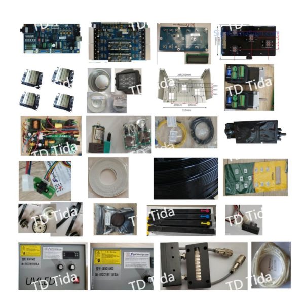 Kit i3200 UV for Upgrading Chinese Inkjet Printer with 4 pieces i3200 printheads (roll to roll style)