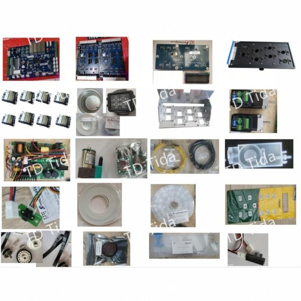 Kit i3200 for Upgrading Chinese Inkjet Printer with 8 i3200 printheads (roll to roll style)